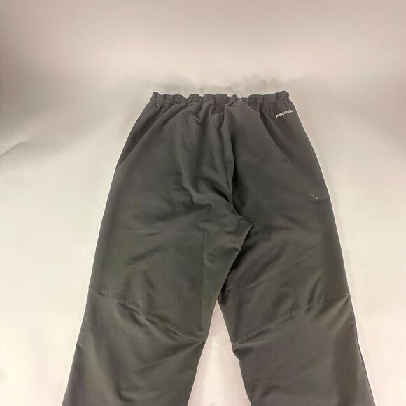 Patagonia Mens Black Integral Ski Pant Size M Waterproof Softshell Elastic Waist - Picture 5 of 13